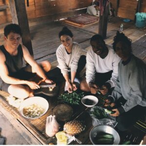 Danielle Campbell Instagram - Never been closer. Thailand you were full of surprises! The jungles, food, cities and people! Thank you for such a beautiful trip. #whatacrew