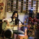 Danilla Riyadi Instagram - Kayaknya udah lamaaaa banget enggak manggung dengan set berduaan aja sama @lafapratomo , jadi flashback ke moment promo album 'Telisik', sungguh haru. Aku selalu suka malam yang intim, terima kasih karena sudah berenang di kolam lagu-lagu kemarin. God bless u all!! Photo by @anandasurio