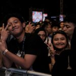 Danilla Riyadi Instagram - Akhirnya kembali lagi manggung di Solo. Seneng banget bisa denger penonton ikutan nyanyi lagu-lagu di album Pop Seblay, terima kasih ya! Perjalanan menuju Solo penuh drama banget, hahaha! Sampai diriku semoet kebawa kereta ke Madiun, dan di situ saya sadar akan rasa kasih sayang dari Tim Kesuksesan Danilla yang gercep ngangkut saya lagi ke Solo. Love you guys, forever and ever! Photo by @anandasurio