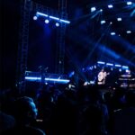 Danilla Riyadi Instagram - Akhirnya kembali lagi manggung di Solo. Seneng banget bisa denger penonton ikutan nyanyi lagu-lagu di album Pop Seblay, terima kasih ya! Perjalanan menuju Solo penuh drama banget, hahaha! Sampai diriku semoet kebawa kereta ke Madiun, dan di situ saya sadar akan rasa kasih sayang dari Tim Kesuksesan Danilla yang gercep ngangkut saya lagi ke Solo. Love you guys, forever and ever! Photo by @anandasurio