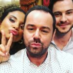 Danny Dyer Instagram - Pure Queen Vic love. @jessicakate_plummer @toby_alexander_smith