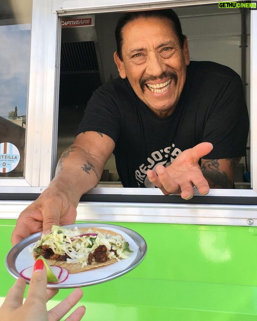 Danny Trejo Instagram - They say you can’t buy happiness... but you can buy tacos. #TacoTuesday