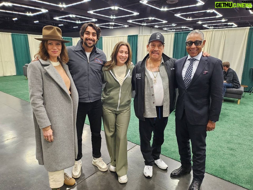Danny Trejo Instagram - My first day at @fanexpoportland was great. Machete ain’t afraid of no ghosts, I’ve become an honorary Ghost Buster! Come join us for the final day Tomorrow, you won’t want to miss out on all the fun! #FanExpoPortland #starwars #ghostbusters #machete Oregon Convention Center