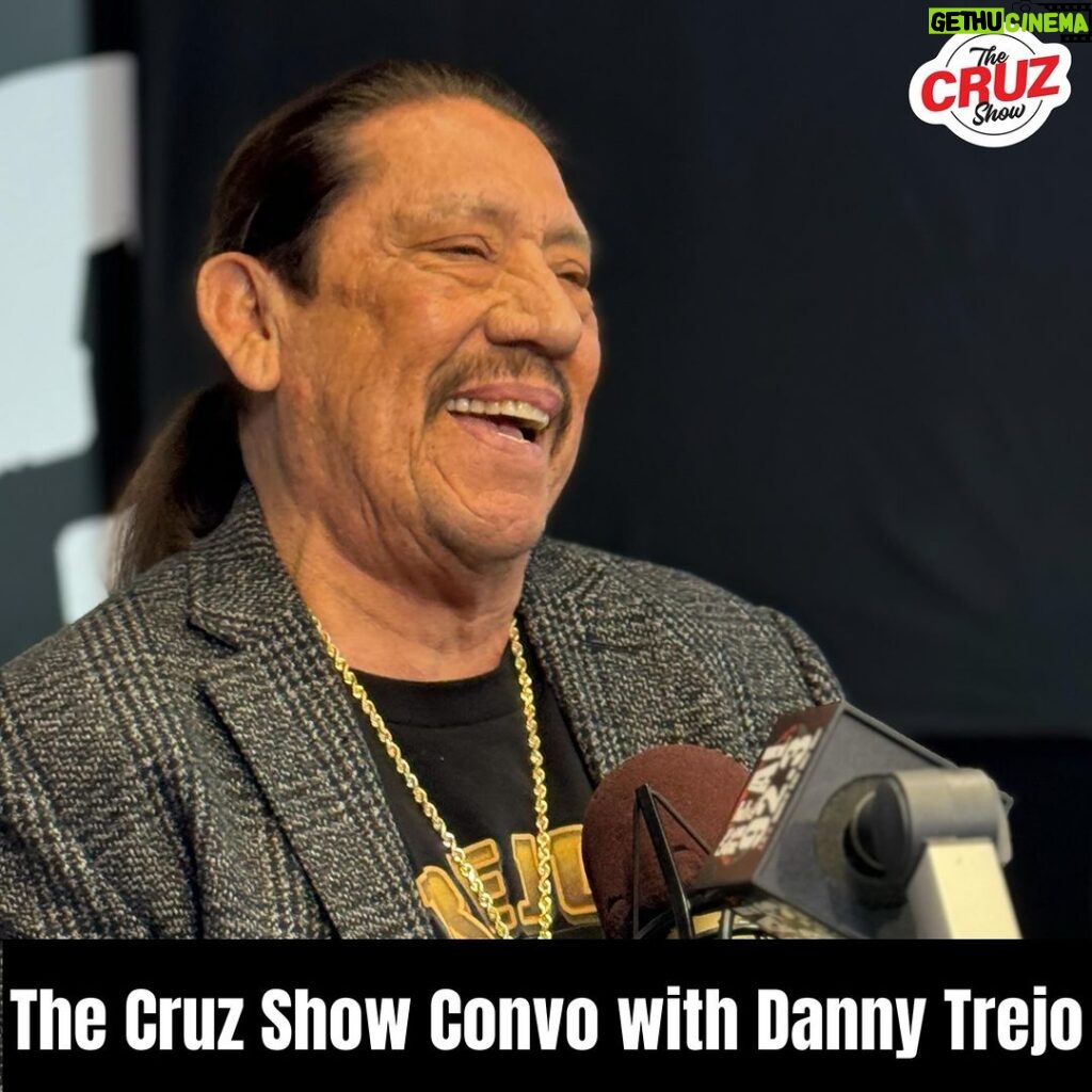 Danny Trejo Instagram - Machete is on #TheCruzShow Today at 2:30pm. Listen to your 📻 or hit link in bio to stream live. #dannytrejo #machete #interview