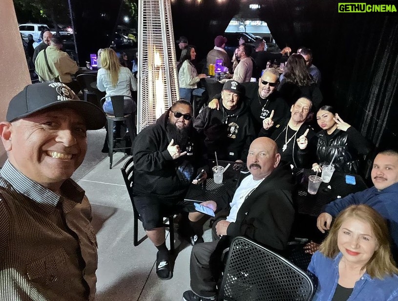 Danny Trejo Instagram - The #TrejosMusic family at the grand opening of @mr.ivanflorescantina. Congratulations @mr.ivanflores!
