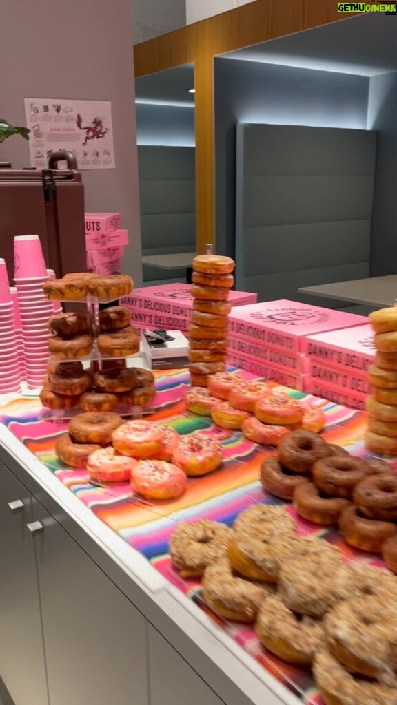 Danny Trejo Instagram - Celebrating Staff Appreciation Day @fxnetworks with the best 🍩 in town @trejosdonuts Celebrate your team with @trejoscatering 🔥 Email Catering@trejostacos.com 🍩 Open daily 7AM-4PM 📍6785 Santa Monica Blvd, Los Angeles #trejostacos #trejosdonuts #trejoscantina #trejoscerveza #trejosdonutsandcoffee #coffeeshop #losangeles #donuts #dannytrejo #breakfast #bakers #donutsandcoffee Trejo's Coffee & Donuts