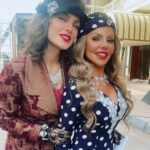 Dareen Haddad Instagram - فيكتورين وبديعة من مسلسل الضاحك الباكي اخراج أ /محمد فاضل نجيب الريحاني ❤️ #دارين_حداد #الضاحك_الباكي🎭 #الضاحك_الباكي #رازان_مغربي #محمد_فاضل مدينة الانتاج الاعلامي