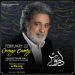 Dariush Eghbali Instagram – Dariush: Live in Orange County | Saturday February 22 | Segerstrom Hall | Select your seats at www.scfta.org or call (714) 556-2787 Segerstrom Center for the Arts