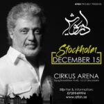 Dariush Eghbali Instagram - Dariush: Live in Stockholm / Sunday Dec 15 / Cirkus Arena / Information & Tickets: 0739949994 / www.atish.se