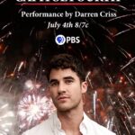Darren Criss Instagram - We're thrilled to welcome Emmy winner @darrencriss to A Capitol Fourth on @pbs again this year. You'll be captivated once you see him sing at America's biggest birthday party, if you aren't already! We all need love and support this year, and we can't think of a better person to bring it. #July4thPBS