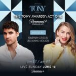 Darren Criss Instagram - The spectacular @juleshough and I are hosting “The Tony Awards: Act One” 6/12 at 7pm ET/4pm PT. I know you’re thinking DARREN WHAT DOES THAT EVEN MEEEAAAAANNN well you can check it out on @paramountplus before @TheTonyAwards live show on CBS to find out!