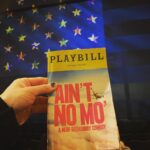 Darren Criss Instagram - WOW. #AintNoMo #AintNoMo #AintNoMo AIN’T NO MO' takes your hand— by the alchemy of @jordanecooper ’s powerful, provocative prose & poetry mixed with first-rate performances— and simultaneously has it slapping your knee, punching your gut, and clenching a fist in the air. It is a relentless, bedazzled Molotov cocktail of both humor and wisdom, provocation and protection, pain and pathos, solemnity and celebration. Aside from proving himself an extremely adept and promising dramatist, Cooper is also now the YOUNGEST Black American writer to have a show on Broadway. So, all in all, I believe this production is a true triumph for the new American Theater. … And to think it was supposed to CLOSE today. While it’s only been extended for one more week, I believe this play’s power will last long after its closing notice. Its remarkable creator as well as its stellar players are at the beginning of something very special for the theater history books. Really grateful I can say I was there. And hope I can be worthy of living in a world that Miss Bag has made so goddamn beautiful. Wanna know what I’m talking about? Buy a ticket to see #AintNoMo or support it any way you can on whatever social stage YOU have. Cuz what this company of #AintNoMo is sharing on THEIR stage is something I wish could be on EVERYONE’S. It’s why I go to the theater. #SAVEAINTNOMO Ain't No Mo' Broadway