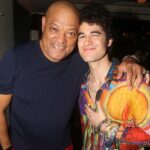 Darren Criss Instagram - My acceptance speech for winning a kickass night out on Broadway: Thanks to @juleshough for being my literal dance partner, to The House of Suntory (@suntory_rokugin, @@suntoryhakuvodka, @suntorytoki ) for indulging my affinity for 日本の booze and @armaninollp for helping us host #theafterafter at @pebblebarnyc. And thank you to @bruglikas / @broadwaybruce_ for takin’ the shots shots shots. And scene! 🎭 Pebble Bar