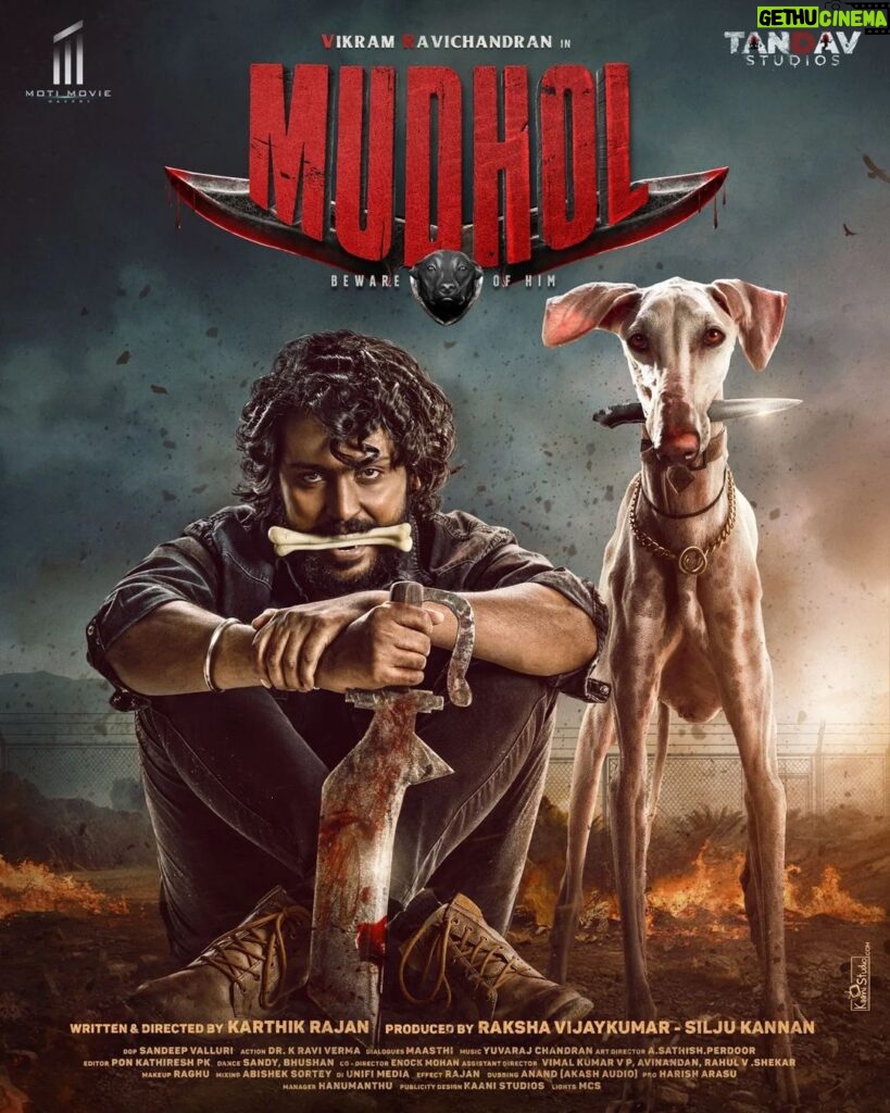 Darshan Thoogudeepa Instagram - Best wishes to Vikram Ravichandran & Team for new movie #Mudhol https://youtu.be/HUFzELC551o