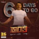 Darshan Thoogudeepa Instagram – Your #Kranti at your nearest theatres from #Jan26. 6 More days to go 🙂