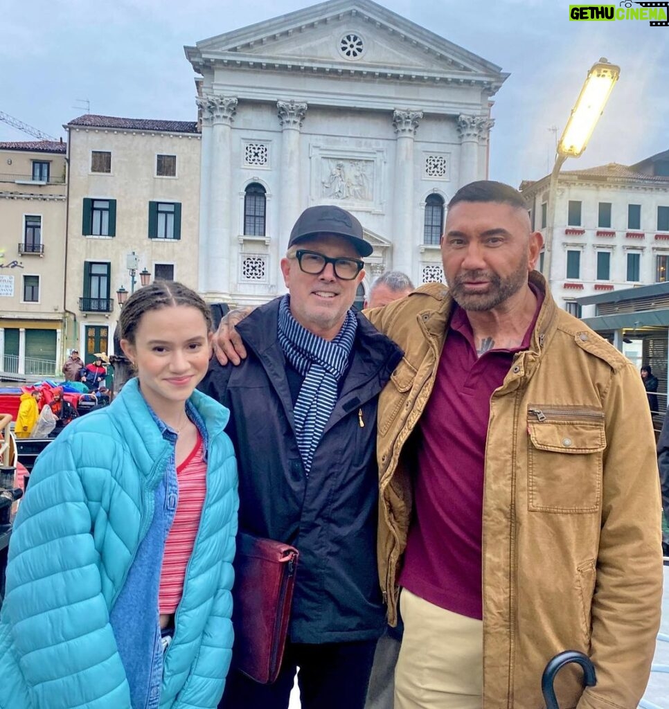 Dave Bautista Instagram - That’s a wrap on @myspymovie #TheEternalCity It doesn’t get more special than this. We are truly family. I love you guys.❤️ #myspytheeternalcity Venice, Italy