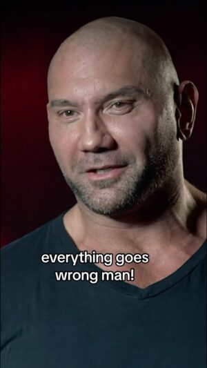Dave Bautista Instagram - @davebautista was panicking 10 years ago at #RoyalRumble