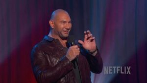 Dave Bautista Instagram - My stand-up comedy special! “I’ve Never Done This Before” #comedy #standupcomedy