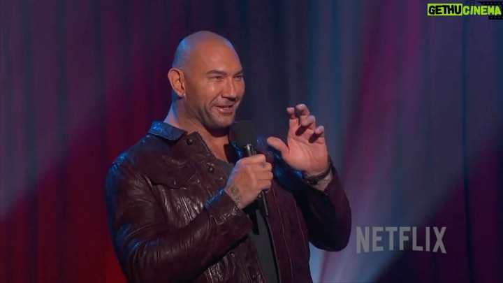 Dave Bautista Instagram - My stand-up comedy special! “I’ve Never Done This Before” #comedy #standupcomedy