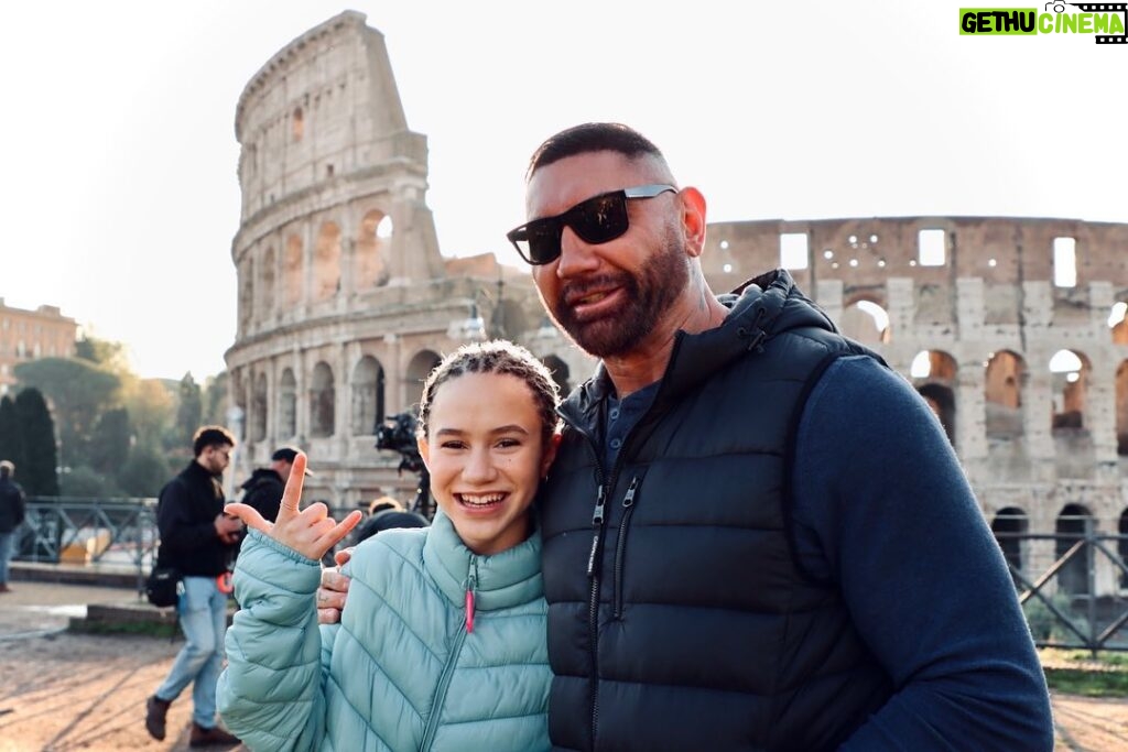 Dave Bautista Instagram - Ciao Roma 🇮🇹 #myspymovie Colosseo - Roma