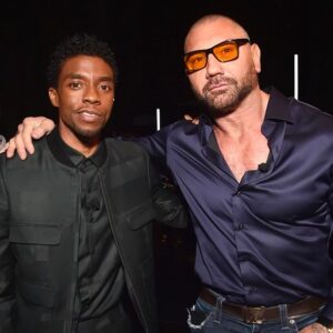 Dave Bautista Instagram - He inspired to inspire and I’m honored to honor #WakandaForever #ChadwickBoseman