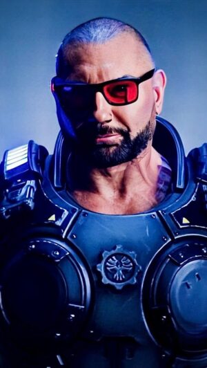 Dave Bautista Instagram - I can’t make this any easier. 
#gearsofwar #netflix #marcusfenix