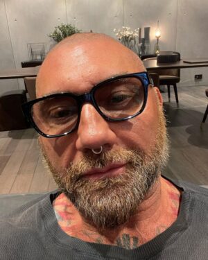 Dave Bautista Instagram - If “the spice must flow” than the beard must go. 🤦🏻 #Dune #HouseHarkonnen #BeastRabban #DreamChaser