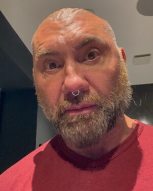Dave Bautista Instagram - If “the spice must flow” than the beard must go. 🤦🏻 #Dune #HouseHarkonnen #BeastRabban #DreamChaser