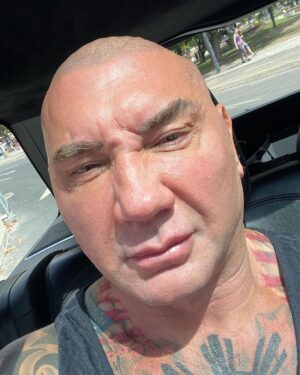 Dave Bautista Instagram - If “the spice must flow” than the beard must go. 🤦🏻 #Dune #HouseHarkonnen #BeastRabban #DreamChaser
