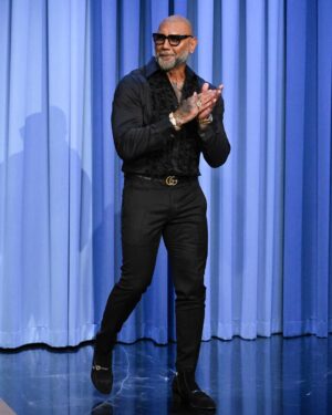 Dave Bautista Instagram - @davebautista is here to talk @dunemovie: Part 2! #DuneMovie #FallonTonight

📷 @toddowyoung