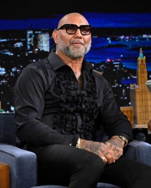 Dave Bautista Instagram - @davebautista is here to talk @dunemovie: Part 2! #DuneMovie #FallonTonight

📷 @toddowyoung
