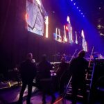 Dave Coulier Instagram - Thanks to @dcoulier and @melissacoulier for coming and hanging with me opening for @adamsandler I had one of the best nights ever. I love you guys. This shot of dave and sandman and @kevinjamesofficial and @jonloughran is so great. Old friends there by the side of the stage. Ready in case I ate it. Cooler was poised and ready to jump up and do Popeye. KJ had a bit, Loughran had sh#t from The Waterboy and Sandman could just break into ten minutes on how I soiled my pants. I love it and I love these guys. Love my friends so much.