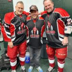 Dave Coulier Instagram - Raising money at the first “Ice Out Cancer” charity hockey game this weekend for @kocurfoundation with @joe.kocur26 @unclekracker Troy Sports Center