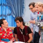 Dave Coulier Instagram - 10 Years Ago: Jimmy says goodbye to Late Night with Jimmy Fallon with Danny, Jesse, and Joey from Full House. #FallonFlashback The Tonight Show Starring Jimmy Fallon