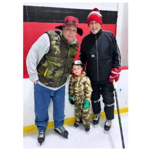 Dave Coulier Instagram - Every year during the holidays, we rent the ice for a day of family skating. Happy Holidays everyone!