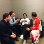 Dave Coulier Instagram - My phone sent me this memory today. I don’t recall what story I was telling, but I sure did love laughing with these guys. ❤️ @bobsaget @jimmyfallon @johnstamos - And, HBD Jimmy!