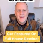 Dave Coulier Instagram - Here’s your chance to get featured on #FullHouseRewind! We want to see YOUR videos 👏 Send to social@podco.us 💛 Act fast! We can’t wait to watch them! #Fullhouse #davecoulier #fullerhouse