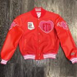 Dave East Instagram - So I Had A Idea To Draw Up My Own Varsity For The “FOR THE LOVE” Release. @la_lsr X @the_real_unkasa_ Told Me They Could Bring It To Life. Incredible! These Will Be Available At @fromthedelinyc & FTDNYC.COM #FORTHELOVE Swipe To See Some Of The Process 😎 Oh Yeah That’s Buttersoft Leather & Wool 🔥🔥🔥🔥