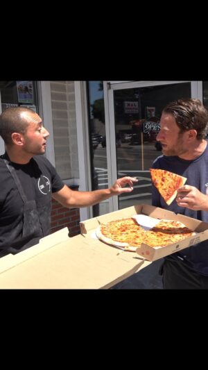 Dave Portnoy Instagram - Barstool Pizza Review - Ziggy’s (Brighton, MA)
