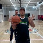 Dave Portnoy Instagram – Today at 5pm est the Barstool office needs to hit 41 straight free throws on a live stream. (The NBA record is 41 by the way). You can play along with us and pick how you’ll think we’ll do for a chance to win part of a 100k prize pool on DraftKings.  Best part it is free to play.  #DKpartner

Link to join the contest is in my bio

Rules:
-Each round Dave and Dan will select 5 teammates to participate with them as  a team to reach 41 free throws in a row
-Every person on this team must make a minimum of 2 free throws
-A player on the team can make a max of 10 free throws in a row
-Dave will have to hit the 15th, 30th, and 41st free throws
-Group starts with 75 mulligans.  They can use 1 per round 
-After all mulligans are used, the group only gets one mulligan every 3 rounds