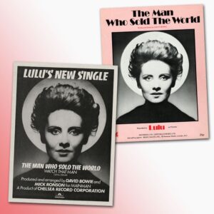 David Bowie Instagram - LULU’S MAN WHO SOLD THE WORLD IS FIFTY TODAY

“He said I was his friend...”

Fifty years ago today on Friday 11th January 1974, a 25-year-old Lulu launched the first of a few career resurrections in the shape of the Bowie-penned 45, The Man Who Sold The World/Watch That Man.

Produced and arranged by David Bowie and Mick Ronson the track reached #3 on the official UK singles chart, Lulu's first top ten hit for five years.

It's a superb record with a cracking arrangement quite different to the original Bowie track first recorded for the album of the same name in 1970.

Bowie provided backing vocals and a wonderful sax hook, while Ronno plays a solid riff throughout, all new to Lulu’s version which was recorded in France during the Pin Ups sessions.

The unlikely coupling created lots of press around the release, the Daily Mirror article in our montage being just one such item.

Apparently, David was more than a bit partial to the Lulu version himself, this from the Moonage Daydream book: 

“Lulu is such a bright, funny and talented little thing. When I first heard her version of 'Shout' I was initially gobsmacked that anybody British had the nerve to cover that Isley Brothers classic. Then I realised that she had actually done a great job with it. How the idea came up for having her do a version of 'Man Who Sold The World' I have no clue, but I'm so glad we did it. I used the Pin Ups line-up to back her, including Ronson and drummer Aynsley Dunbar, and played the sax section on overdubs. I still have a very soft spot for that version, though to have the same song covered by both Lulu and Nirvana still bemuses me to this day.”

Lulu went on to record a couple more songs with David that ended up on his own Young Americans album after he decided to keep them for himself...but that's another story.

Check out Lulu singing The Man Who Sold The World here on YouTube: http://smarturl.it/LuluTMWSTW (Linktree in bio)

📸 Kent Gavin

#BowieLulu50th #Bowie1974