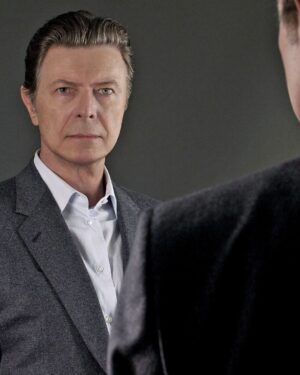 David Bowie Instagram - Jimmy King was responsible for creating many striking images of David Bowie, and this shot from 2013 is no exception.

#BowieReflections