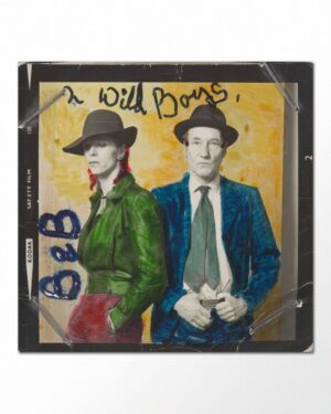 David Bowie Instagram - BOWIE AND BURROUGHS IN ROLLING STONE 50 YEARS AGO TODAY

“If you want it, boys, Get it here thing…”

Fifty years ago today on 28th February 1974, Rolling Stone published a double interview with William Burroughs and David Bowie overseen by Craig Copetas.

Titled Beat Godfather Meets Glitter MainMan the interview took place on 17th November 1973 in Bowie’s London home, with pictures taken by Terry O’Neill.

It’s a fascinating read, and a great snapshot of the time, You can read the full thing here over on the brilliant Bowie resource, Bowie Golden Years: https://www.bowiegoldenyears.com/press/74-02-28-rolling-stone.html (Linktree in bio)

Before you go though, it may be worth bearing this snippet in mind from the interview...

+ - + - + - + - + - + - + - + - + - + - + - + - +

Bowie: I change my mind a lot. I usually don't agree with what I say very much. I'm an awful liar.

Burroughs: I am too.

Bowie: I'm not sure whether it's me changing my mind, or whether I lie a lot. It's somewhere between the two. I don't exactly lie, I change my mind all the time. People are always throwing things at me that I've said and I say that I didn't mean anything. You can't stand still on one point your entire life.

+ - + - + - + - + - + - + - + - + - + - + - + - +

Aside from Terry’s images, the colour shot is of the hand-coloured Wild Boys badge Bowie made. He is pictured wearing it at Studio 54. The final image is Jimmy King’s portrait of Bowie sat beneath one of Terry’s portraits in 2013.

#BowieBurroughs #BowieRollingStone #BowieONeill