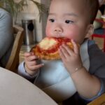 David Chang Instagram - Gus ❤️ pizza: 🇰🇷 🍕 kitchen Pizzeria Mozza