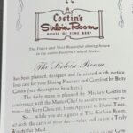 David Chang Instagram - I found out through @henrylouisgates that my dad opened a steak house with a prime rib cart…it was his first restaurant as an owner in Washington DC in the early 1970’s. Well before I was born. He never told me about any of this. Anyway cut to present day…I think the reason why I love the iconic musso’s and franks so much in LA, it makes me imagine as if I’m eating at Joe Chang’s first venture. Many of the items are the same at both restaurants. The only differences are the the prices and that i still wouldn’t like jellied consommé. Maybe one day I will bring Costin’s back to life. .85 cent martinis!!!! PS. If anyone knows anyone that ate at costin’s and remembers anything please let me know. I would love to discover more. 🙏