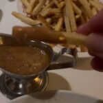 David Chang Instagram - Sorry ketchup and mayo….au poivre sauce is the best condiment for French fries. Musso & Frank Grill