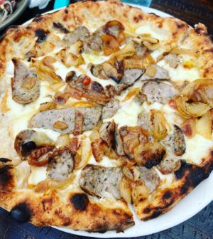 David Chang Instagram - the wise guy pizza @pizzeriabianco…I’ve eaten this everyday this week. Delicious