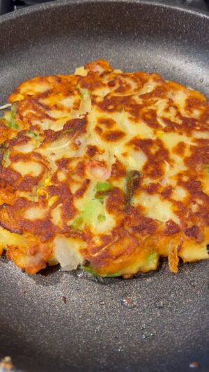 David Chang Instagram - Here is my attempt to recreate my mom’s famous 빈대떡 (bin dae duk). It’s not right…too thick and ratios are off. 

My mom never gave me any recipes. I know she left out ingredients or changed the order in a recipe all the time. Every time I try to make her food and it comes out worse than hers…I’ll remember my mom ❤️