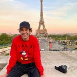 David Dobrik Instagram - David has officially left the country 😊 Paris, France