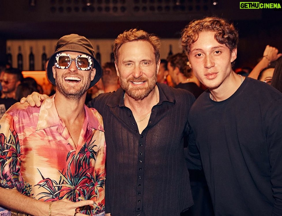 David Guetta Instagram - Only in ibiza @followthefishtv @martingarrix @elvisguetta Ibiza, Spain